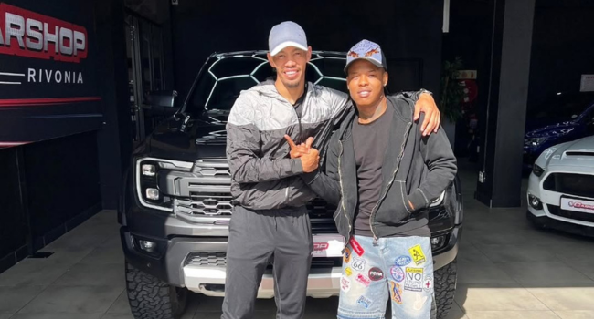 Nasty C Shows Off R1.2 Million Ford Ranger Raptor Purchase