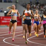 Abbey Caldwell third in Diamond League 1,500m, becomes second-fastest Australian woman