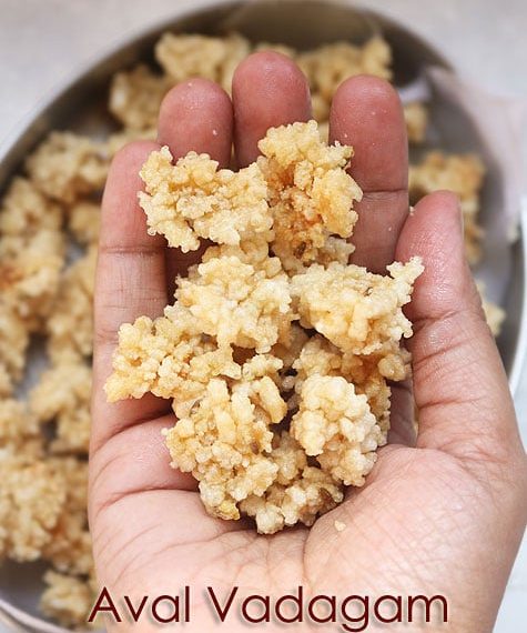 Aval Vadam Recipe – Sharmis&hellip;