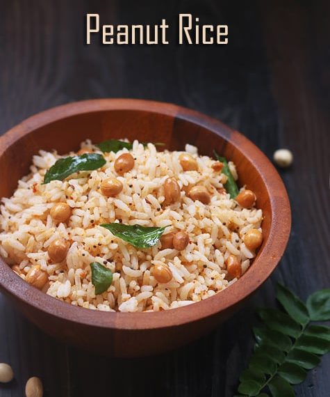 Peanut Rice Recipe | Groundnut&hellip;