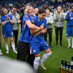 Sam Kerr ties Chelsea’s goals record in final Women’s Super League match