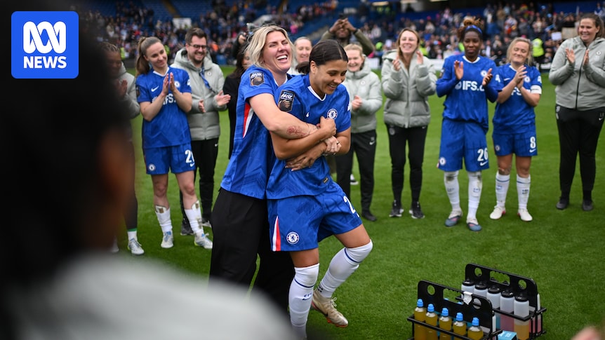 Sam Kerr ties Chelsea’s goals record in final Women’s Super League match