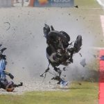 Horror MotoGP crashes at Catalan Grand Prix leaves rider with broken neck