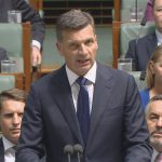 Angus Taylor to deliver immigration-based budget reply; Independent senator defects to Labor; PM defends investment properties; Former Jacqui Lambie senator Tammy Tyrrell defects to Labor