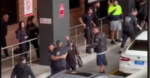 Fight erupts outside busy Sydney hospital