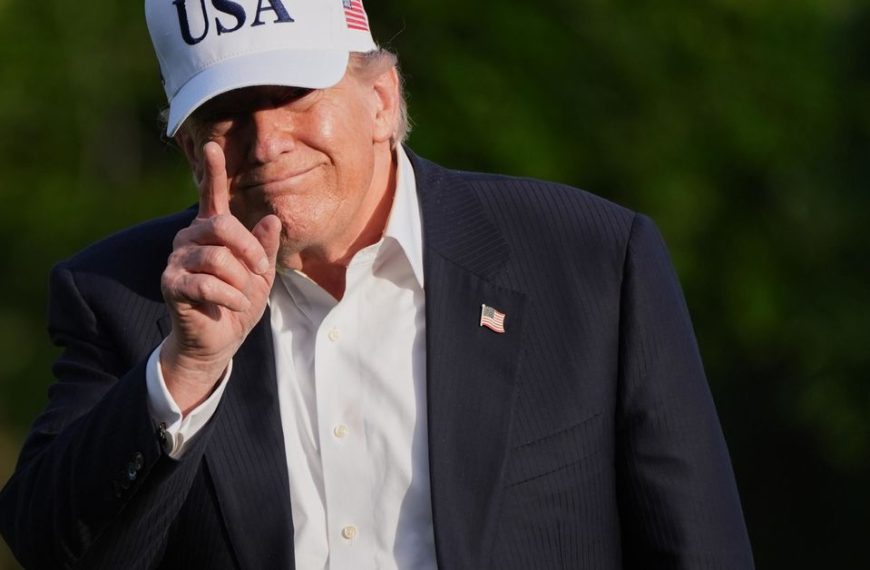 Trump says Islamic State group leader was killed in a joint US-Nigerian mission
