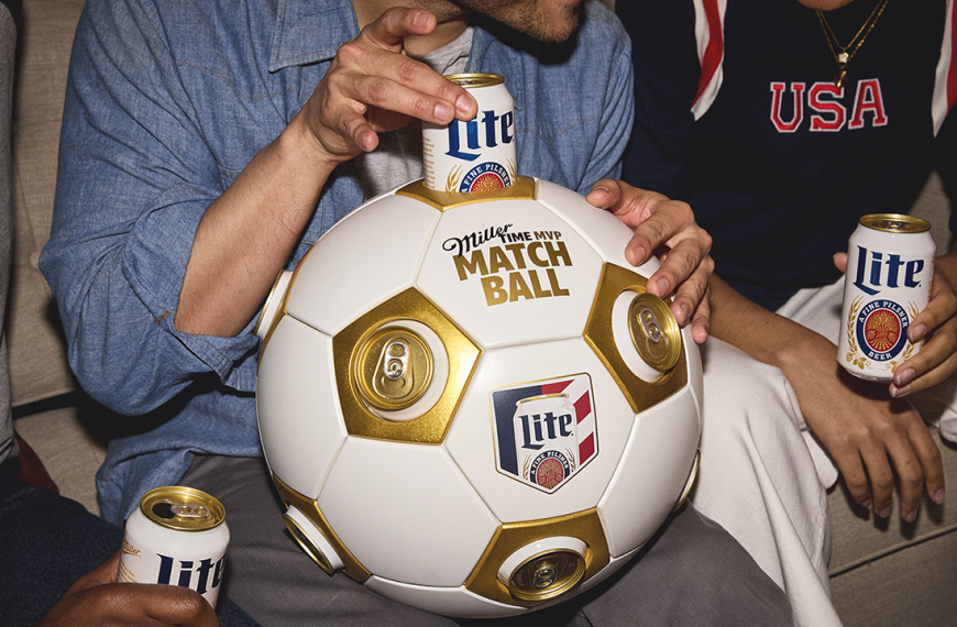 Miller Lite launches FIFA World Cup MVP Matchball that holds 12 beers