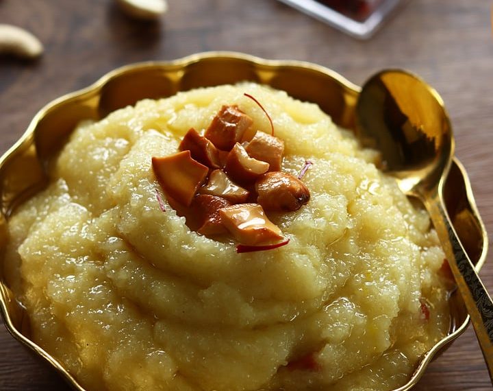 Milk Kesari Recipe- Sharmis Passions