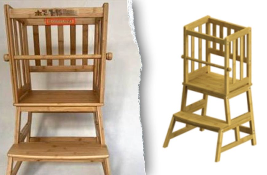 Children’s tower stools recalled over potential ‘death’ risk