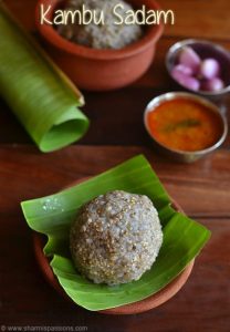 Kambu Sadam Recipe | Kambu Soru Recipe