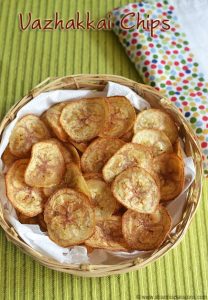 Banana Chips Recipe | Vazhakkai Chips Recipe