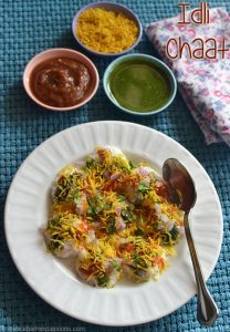 Idli Chaat Recipe – Sharmis Passions