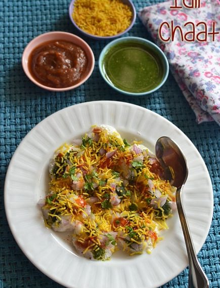 Idli Chaat Recipe – Sharmis Passions