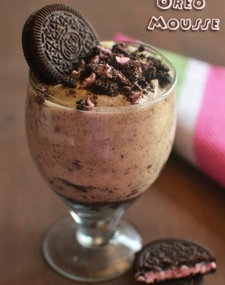 Oreo Mousse Recipe – Sharmis Passions