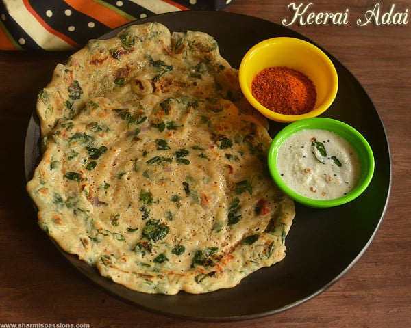 Murungai Keerai Adai Recipe – Sharmis Passions