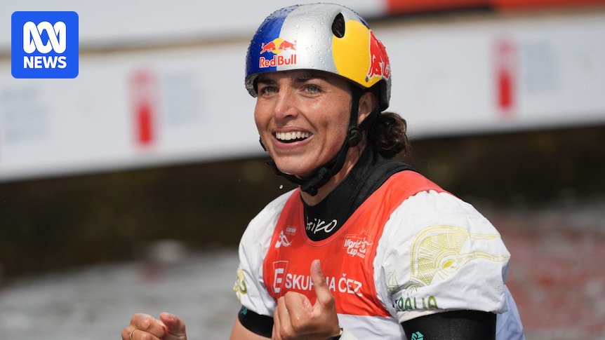 Three-time Olympic champion Jessica Fox wins first World Cup canoe slalom gold since surgery