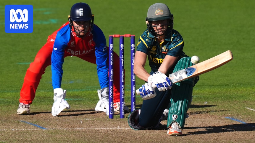 Australia posts five-wicket win over England in Women’s T20 World Cup warm-up match