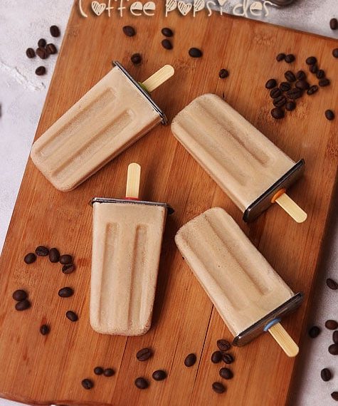 Coffee Popsicle Recipe – Sharmis Passions