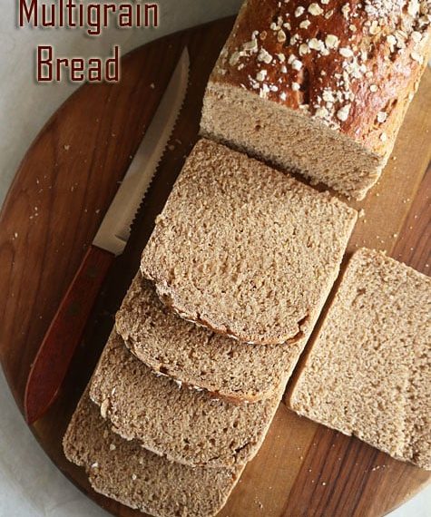Multigrain Bread Recipe- Sharmis Passions