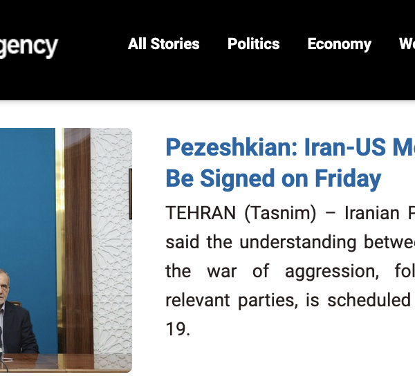 Iran War: US-Iran Differences Over “Deal”; Israel Still…