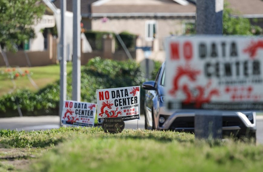 California city votes to permanently ban data centers…