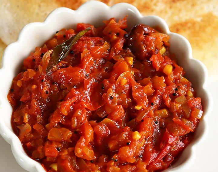 Onion Tomato Thokku Recipe – Sharmis Passions
