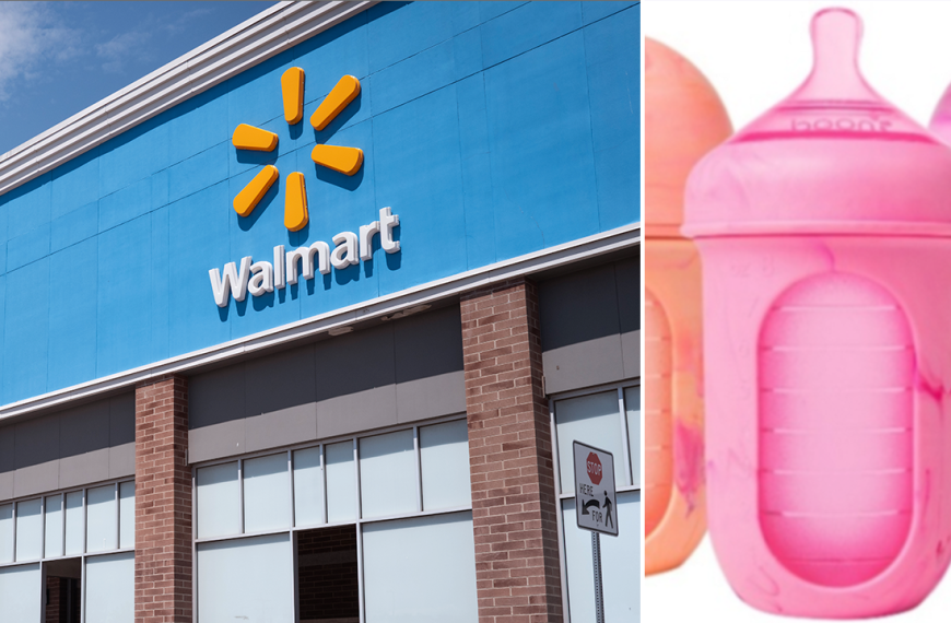 TOMY recalls 40,000 baby bottles sold at Walmart over choking hazard