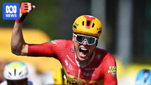 Norway’s Soeren Waerenskjold wins fastest-ever Tour de France&hellip;