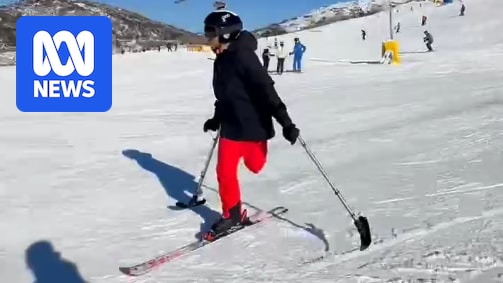 Athlete who only heard about alpine skiing last year training for 2030 Winter Paralympics