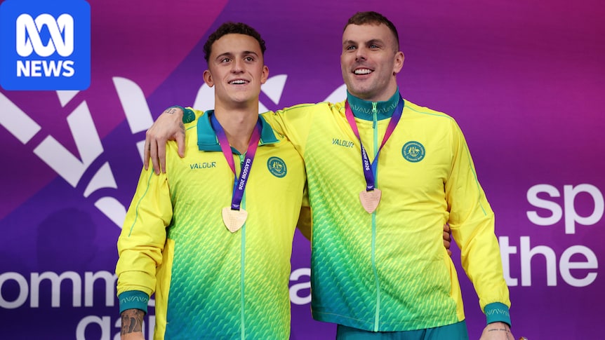 Commonwealth Games: Australia’s Flynn Southam beats Kyle Chalmers to win men’s 100m freestyle
