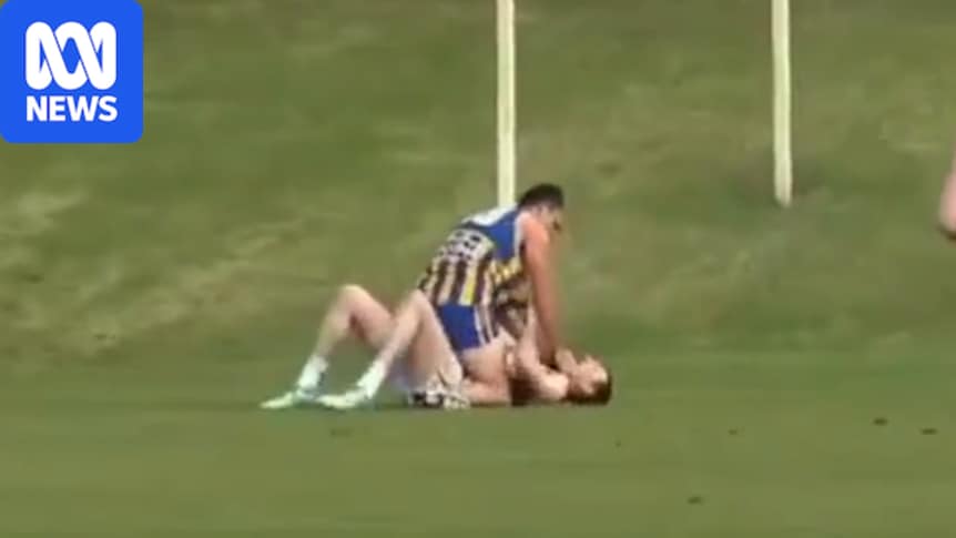 Police charge player with assault after WA country football match ‘turns ugly’