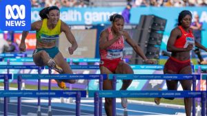 Michelle Jenneke and Cameron McEntyre battle wind as&hellip;