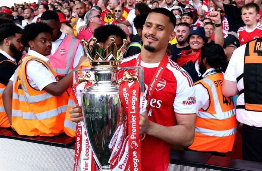 What is the update on William Saliba’s injury?