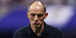 Thomas Tuchel reacts to England’s defeat against Argentina