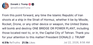 Iran War: Trump and Iran Exchange More Threats;&hellip;