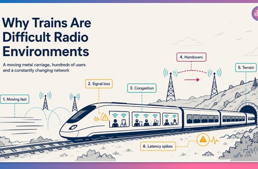 Why Connectivity on Trains Is Still So Poor