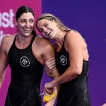 Meg Harris wins individual 100m gold at Commonwealth Games as leader of the ‘starfish’