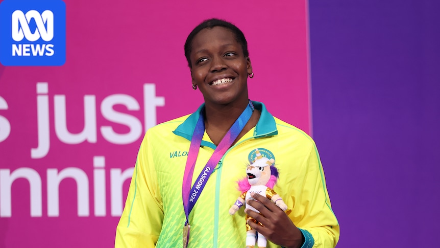 Commonwealth Games medallist Vicky Belando Nicholson had every reason to be scared of water