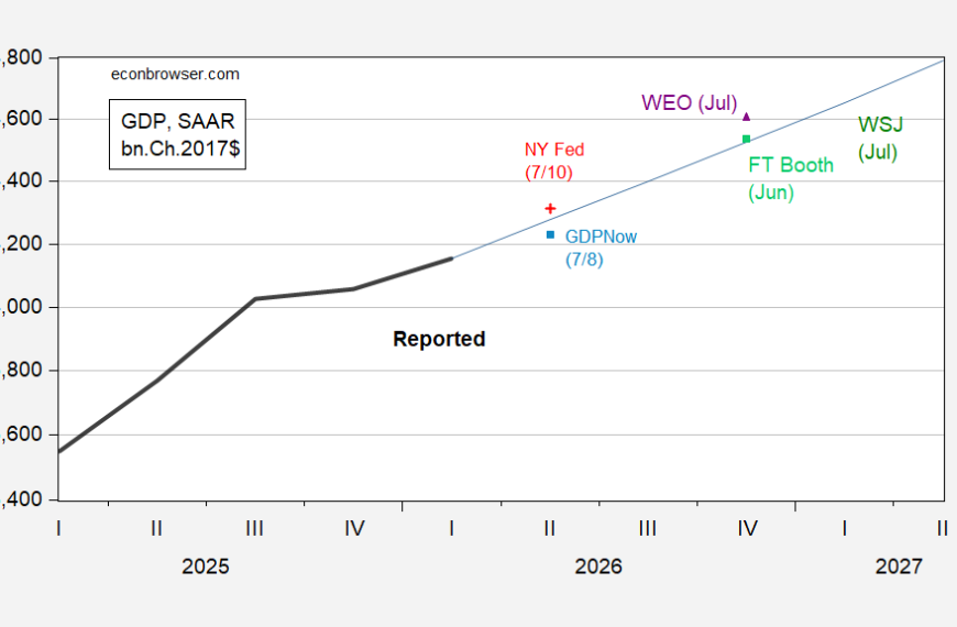 GDP: The View from Wall Street
