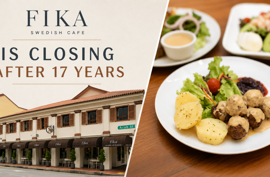 Fika Swedish Cafe At Arab Street Is Closing After 17 Years
