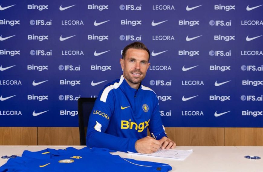 Chelsea confirm signing of Jordan Henderson on Two-Year Deal