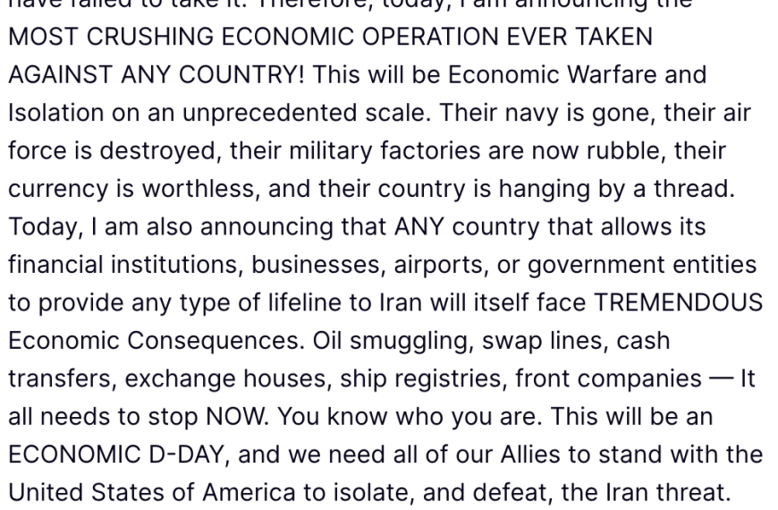 Iran War: Further Admission of&hellip;