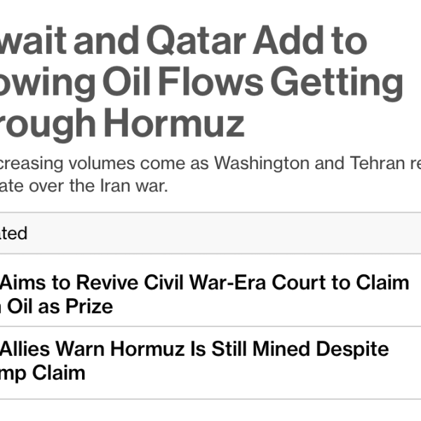 Iran War: Bloomberg Claims High Oil Flows Through Hormuz as Iran Threatens for Real Closure; Diesel Stress Rises as Canada Oil Exports to Fall Near Term; Investors Diss Bessent Treasury Meddling, Finger Inflation as the Issue
