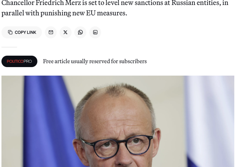 The Ukrainization of Europe Picks Up Steam