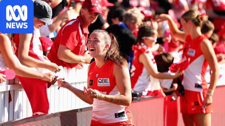 Sydney Swans AFLW captain says support ‘just unbelievable’ as crowd record smashed in emotional week