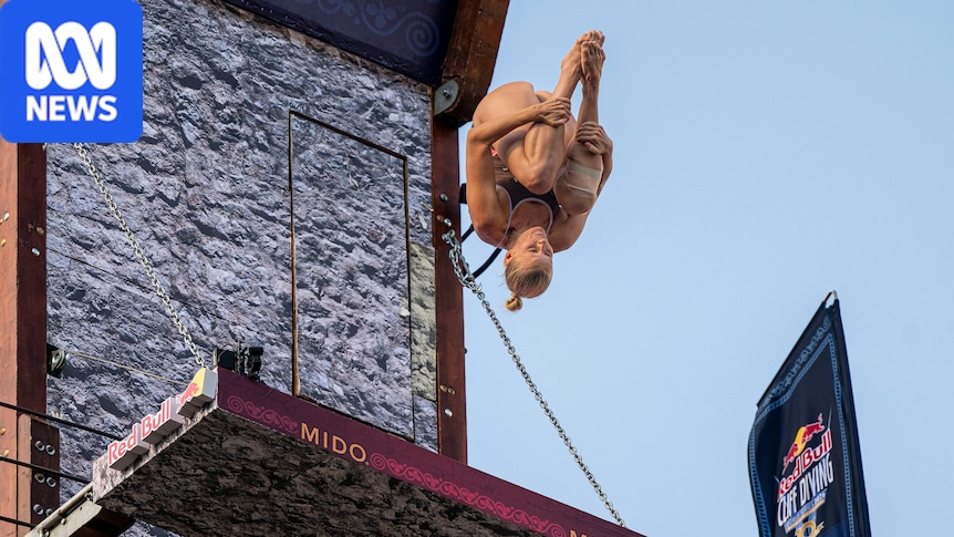 Rhiannan Iffland becomes greatest cliff diver of all time with 10th straight World Series win