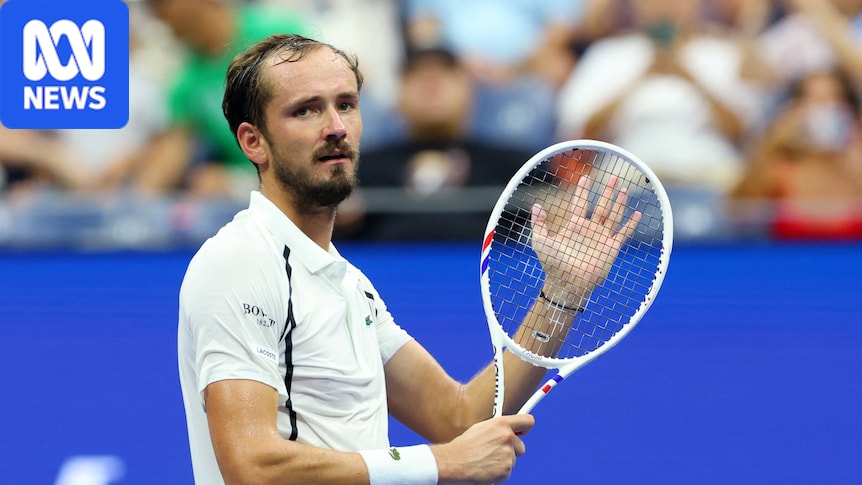 Daniil Medvedev wins US Open first round, Marin Cilic out with injury