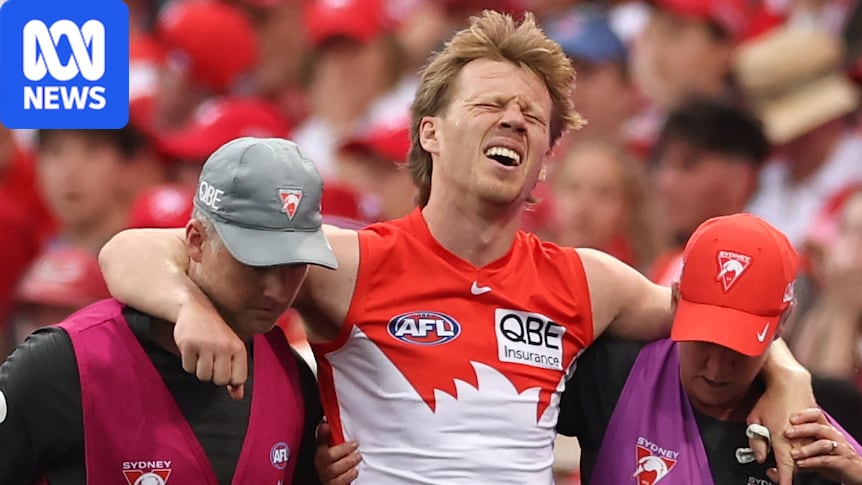 Sydney captain Callum Mills ruled out of AFL finals as scans confirm ACL tear in right knee