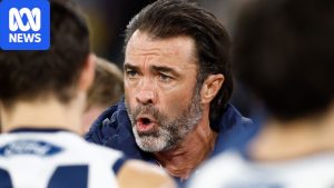 Geelong Cats coach Chris Scott speaks for first&hellip;