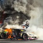 Driver Ollie Millroy praises ‘superhero’ Loek Hartog for pulling him from flaming Ferrari